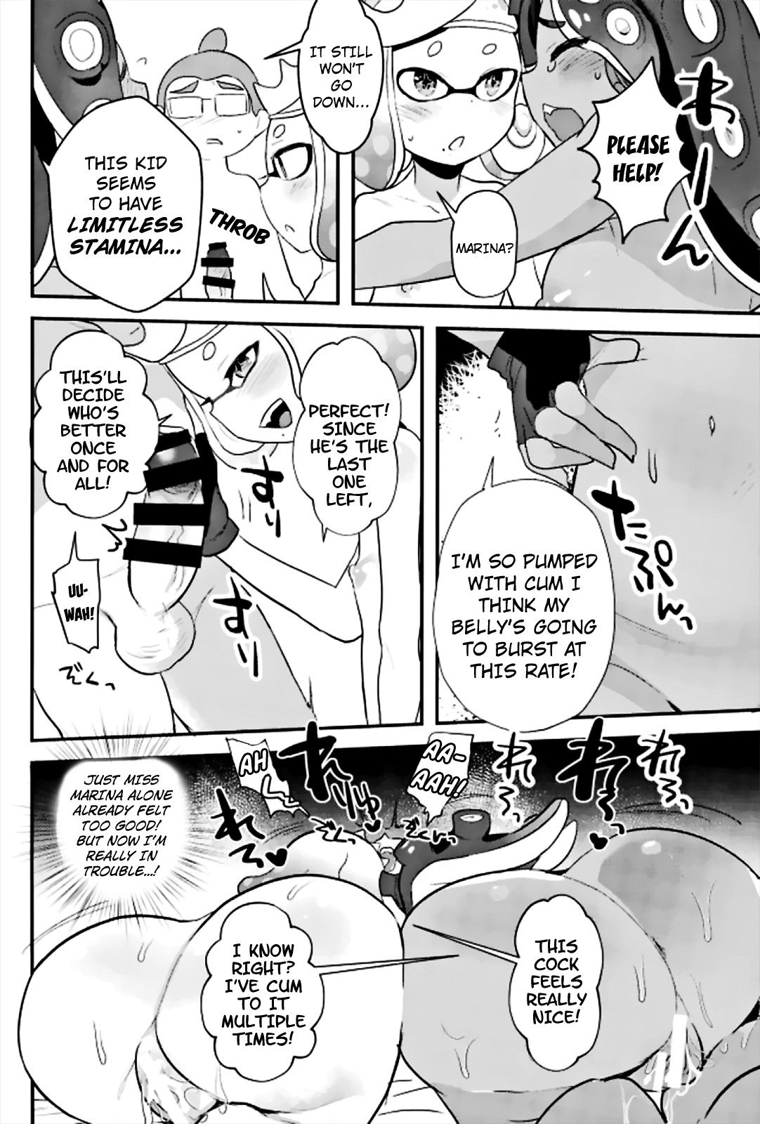 Hentai Manga Comic-onfirmation! Who's Better at Sex, Pearl? Or Marina?-Read-19